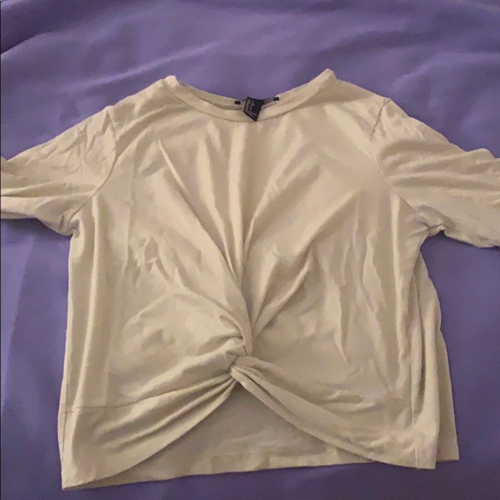 forver21 yellow top